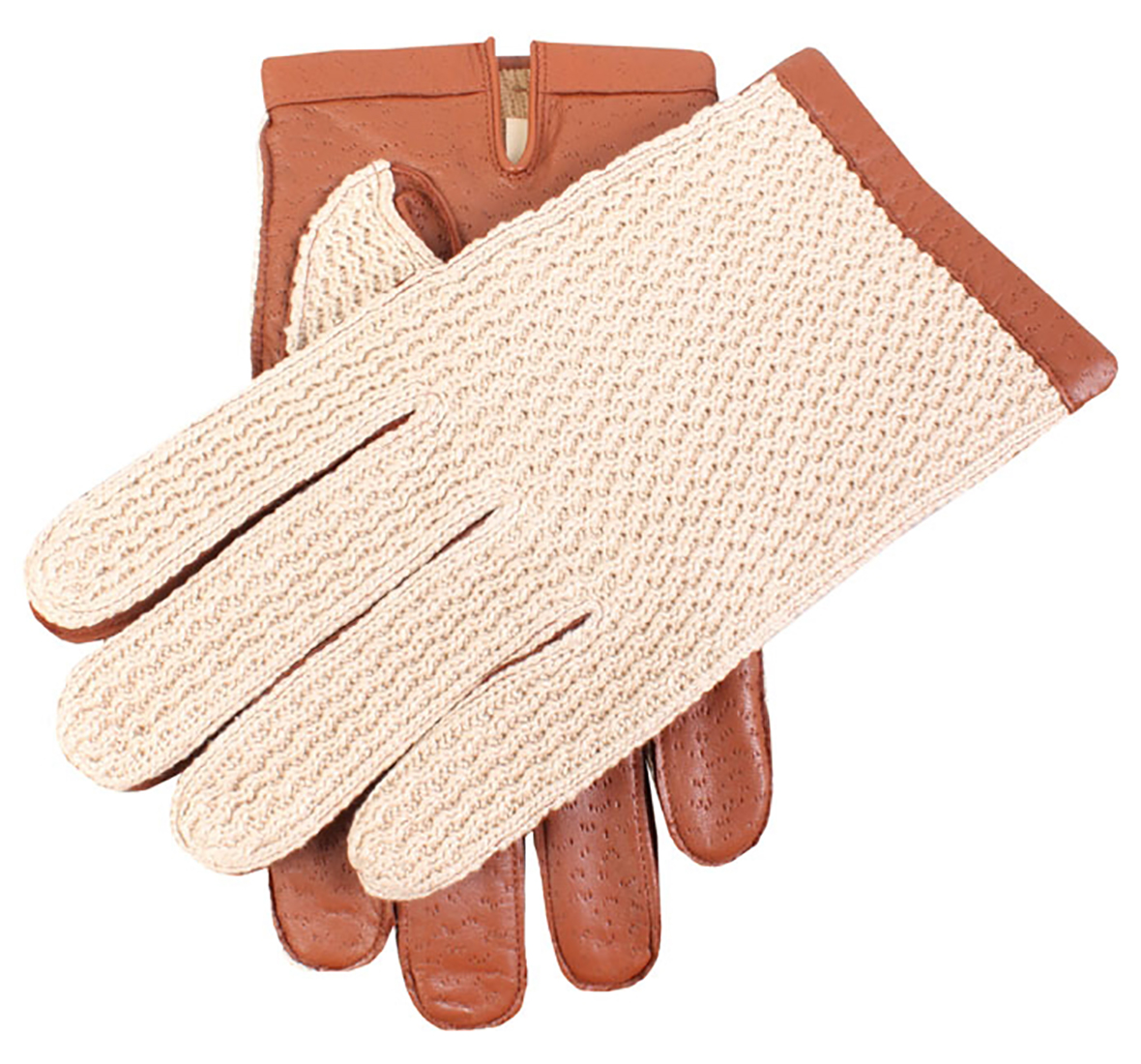 Dents - Cotswold Cotton crochet back driving gloves